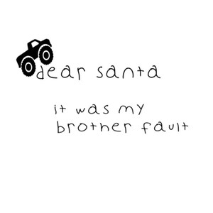 Falla de hermanos, Carta de Navidad SVG PNG