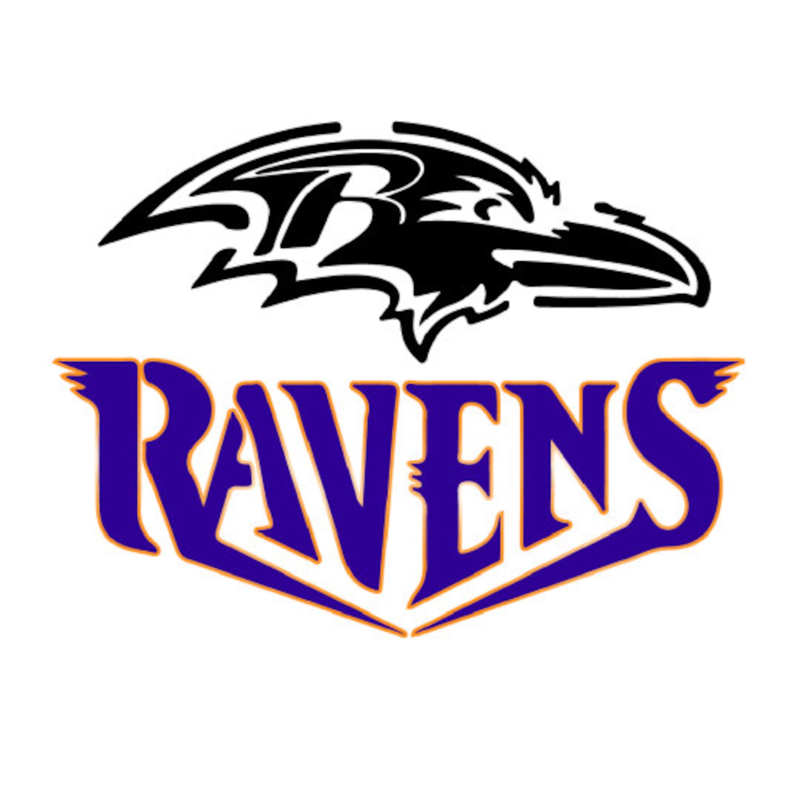 Ravens Football SVG/PNG Etsy