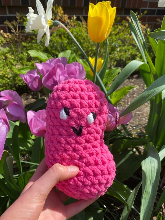 Jelly Bean Plushie / Crochet / Amigurumi / Plush / Squishy / Etsy