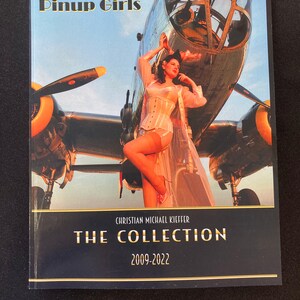 Warbird Pinup Girls Collectors Book wwii aviation pictorial 8.5x11 inch paperback book Nose art history coffee table photo book image 2