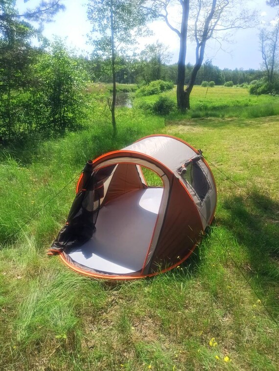 Tente pop-up pour 3-4 personnes, camping en plein air, randonnée