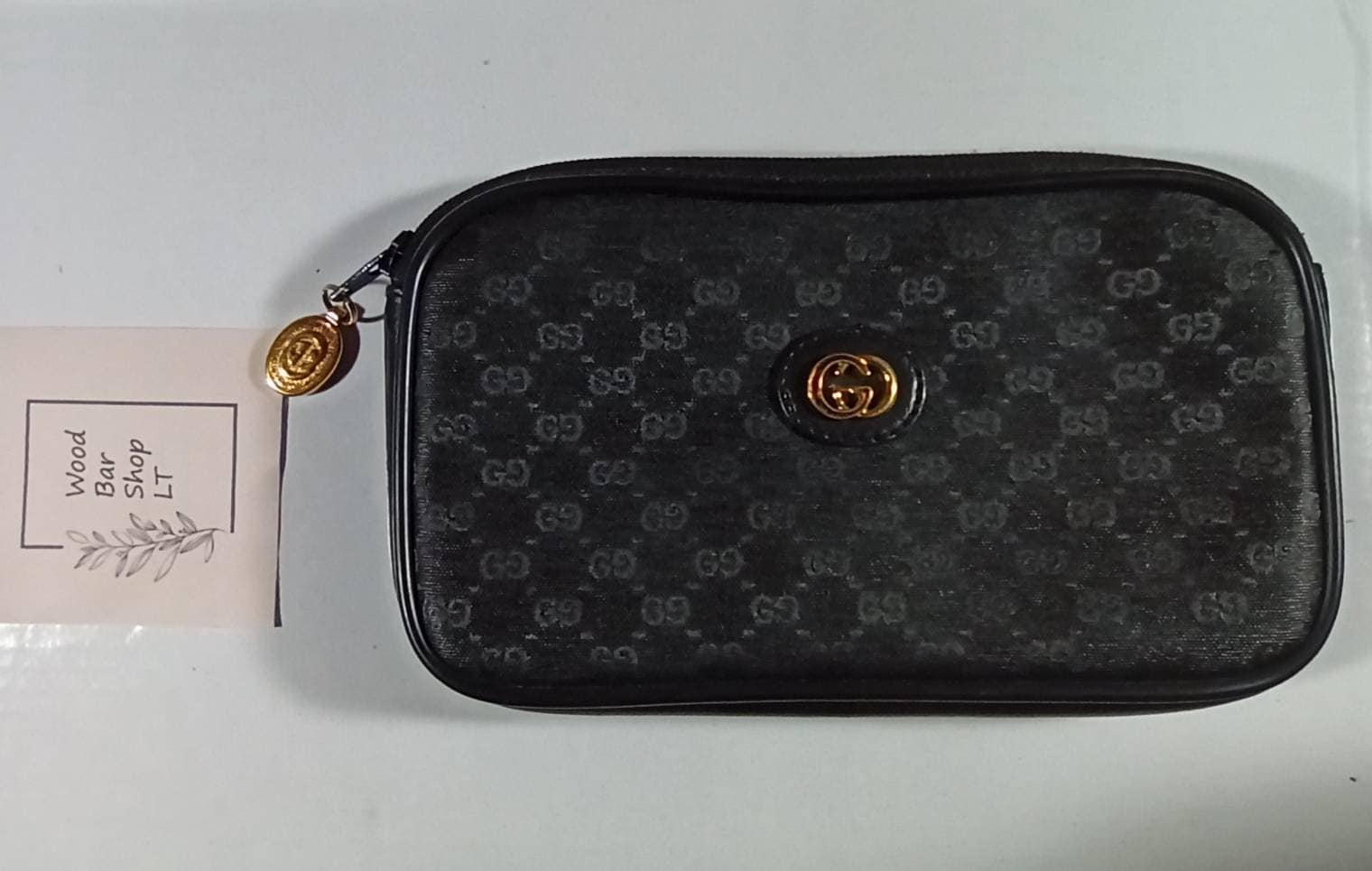 Gucci Black GG Marmont Key Coin Pouch – BlackSkinny