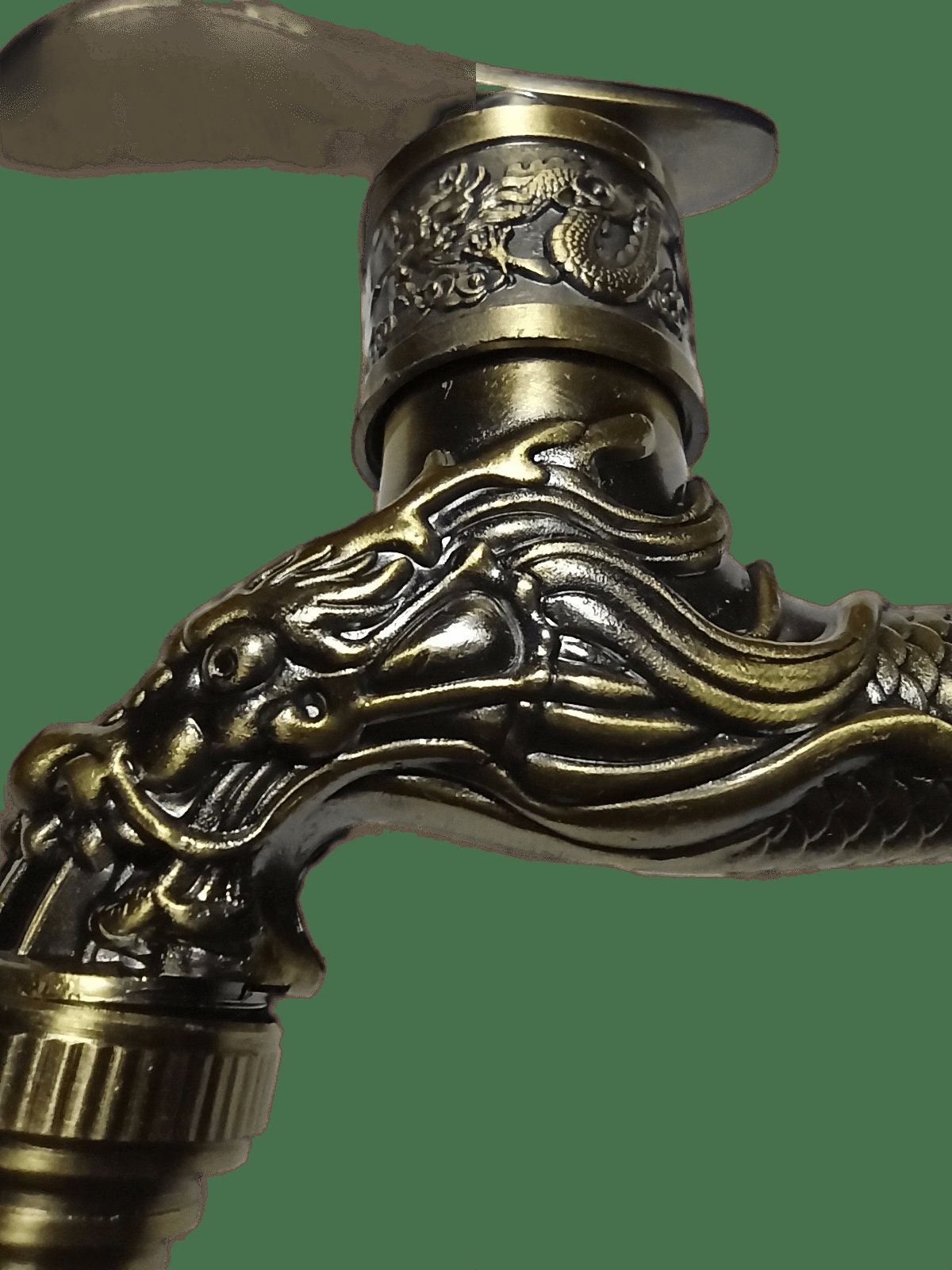 Retro Brass Faucet Wall Mounted Antique Spigot Tap Etsy