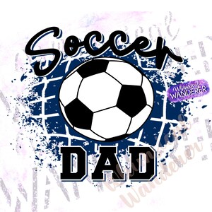 High School Soccer Dad Design | Navy Blue Soccer Design | Soccer Sublimation | Soccer Shirt Design | Soccer Sublimation | Soccer Navy Blue