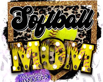 Softball Mom Sublimation | Softball Sublimation | Softball PNG | Softball Design | Softball Mom Design | Softball Shirt Design