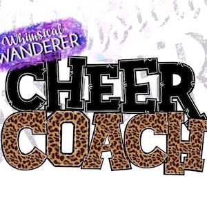 Cheer Coach Sublimation
