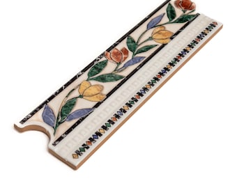 decorative tile with Rose 3x10 (made in Spain)