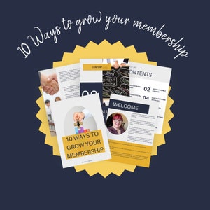 10 ways to grow your membership | Retention | community | growth