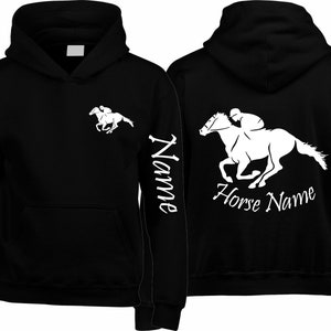 Horse racing hoodies best sale