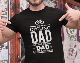 Radfahren Dad T-Shirt: Lustiges Radfahrer Geschenk, Papa Tee