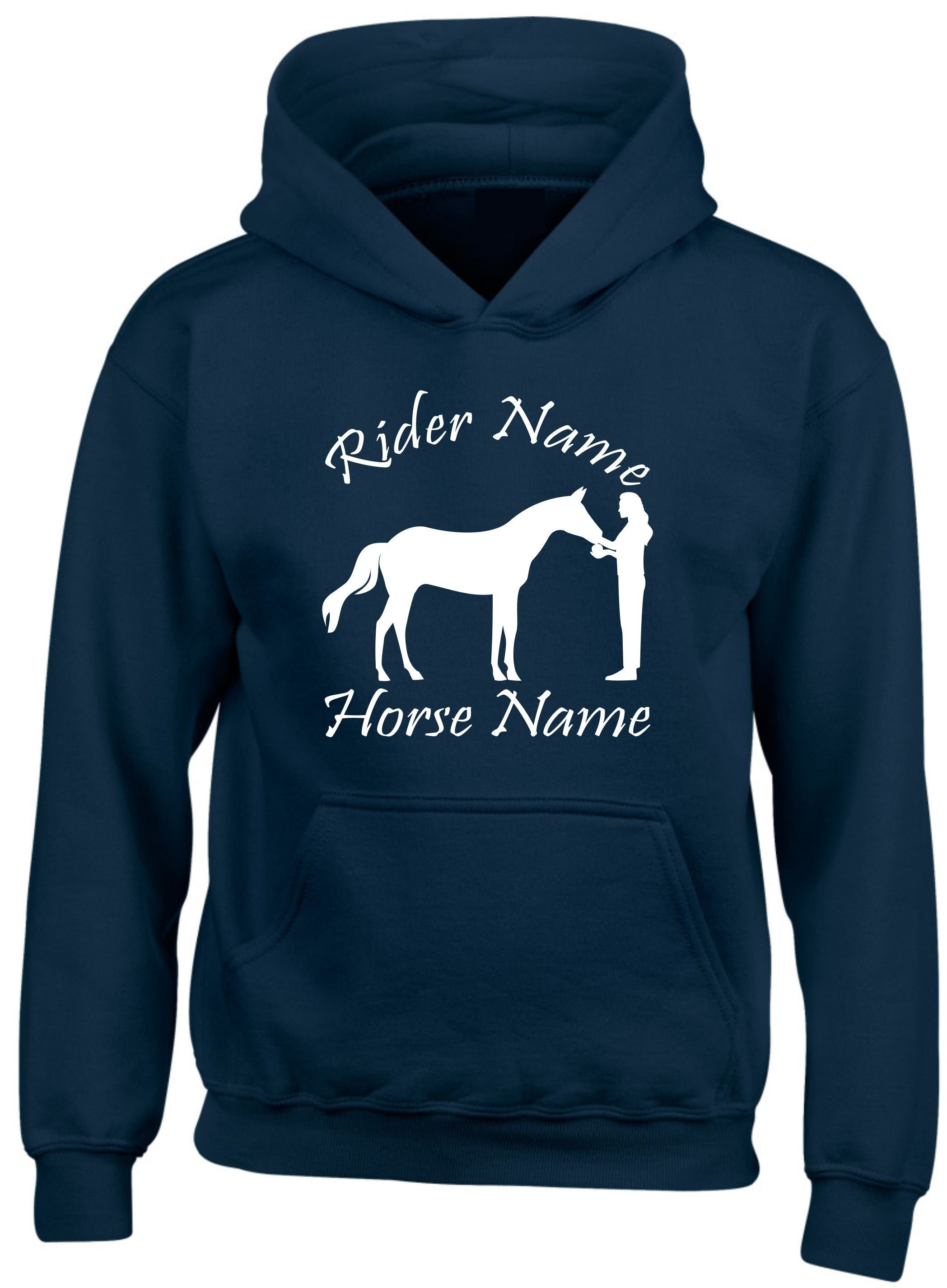 Women's Hoodie in Baby Blue - Riding Clothing