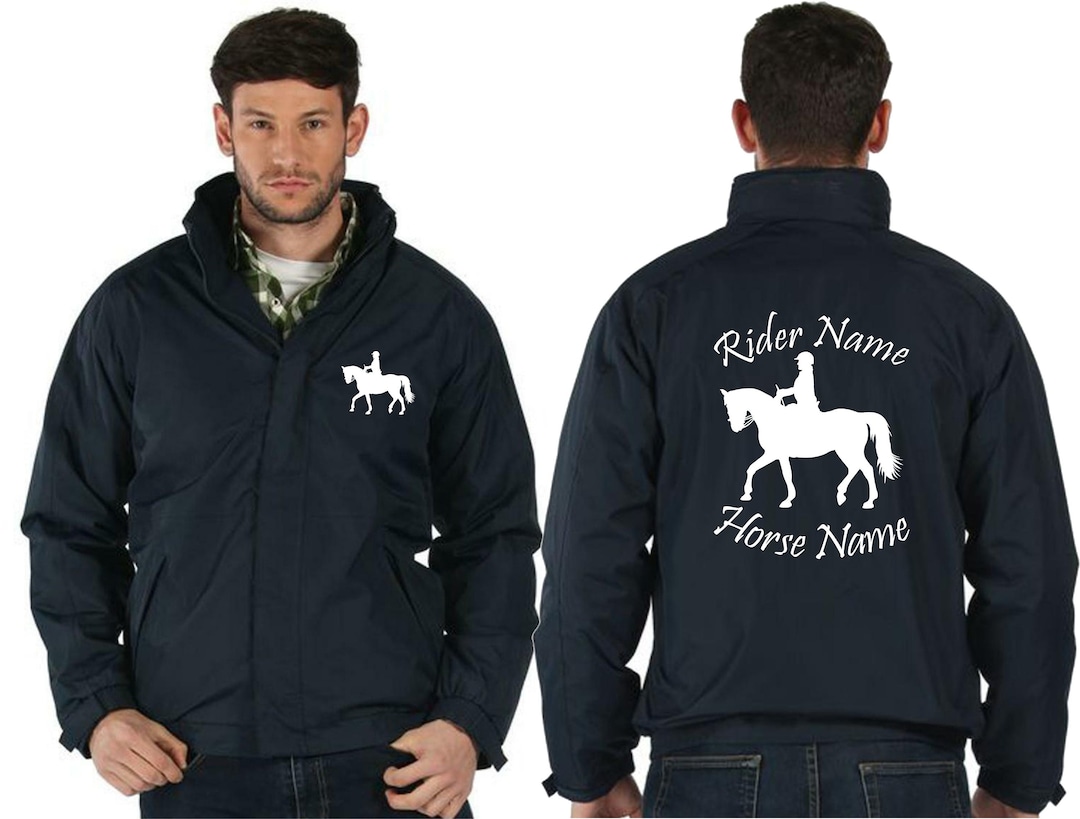 Customaized Riding Jacket Personalized Waterproof Equestrian Jacket: Horse Rider Gift - Etsy UK