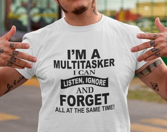 Camiseta "Multitarea Sarcástica": Camiseta Divertida con Humor Negro