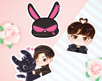 Ateez Seonghwa Mito inspired Vinyl Sticker - Sticker Set