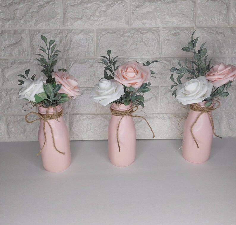 Bridal Shower Centerpiece Baby Shower Centerpiece Foam Roses Etsy
