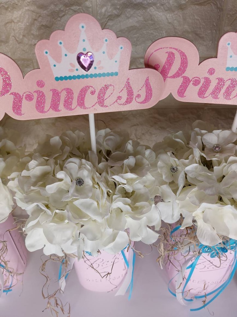 Princess Centerpieces. Princess Party Decor. Princess Birthday Etsy