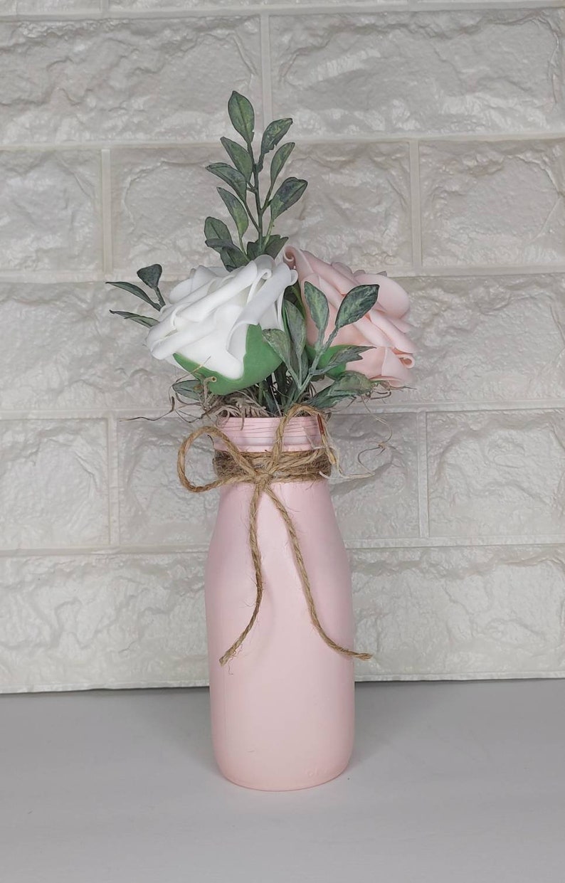 Bridal Shower Centerpiece Baby Shower Centerpiece Foam Roses Etsy