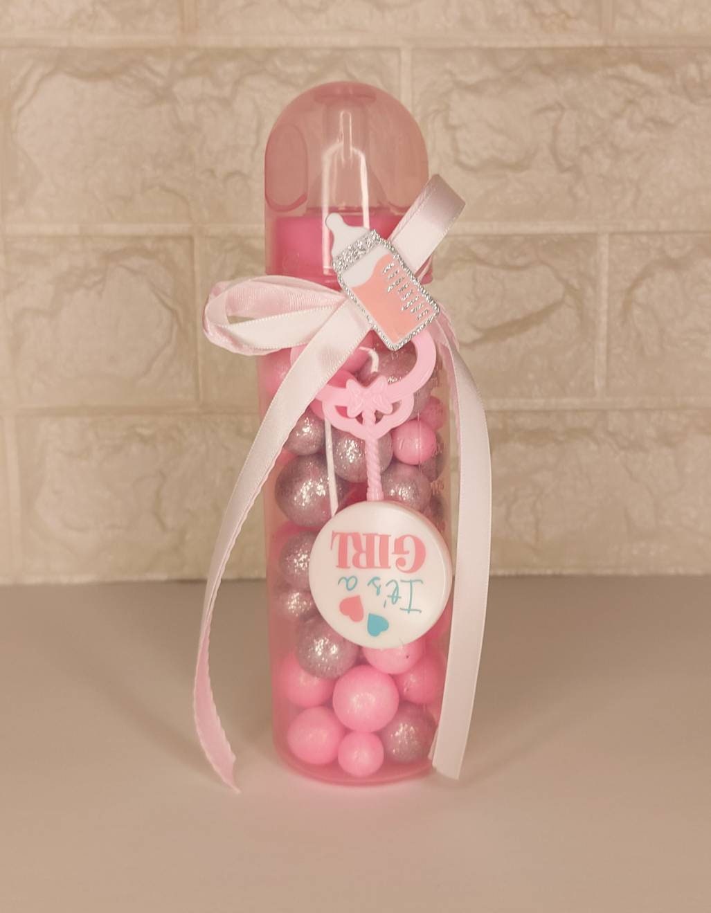 Baby Shower Games, Baby Shower Decor, Pink Girl, Guess How Many Are in