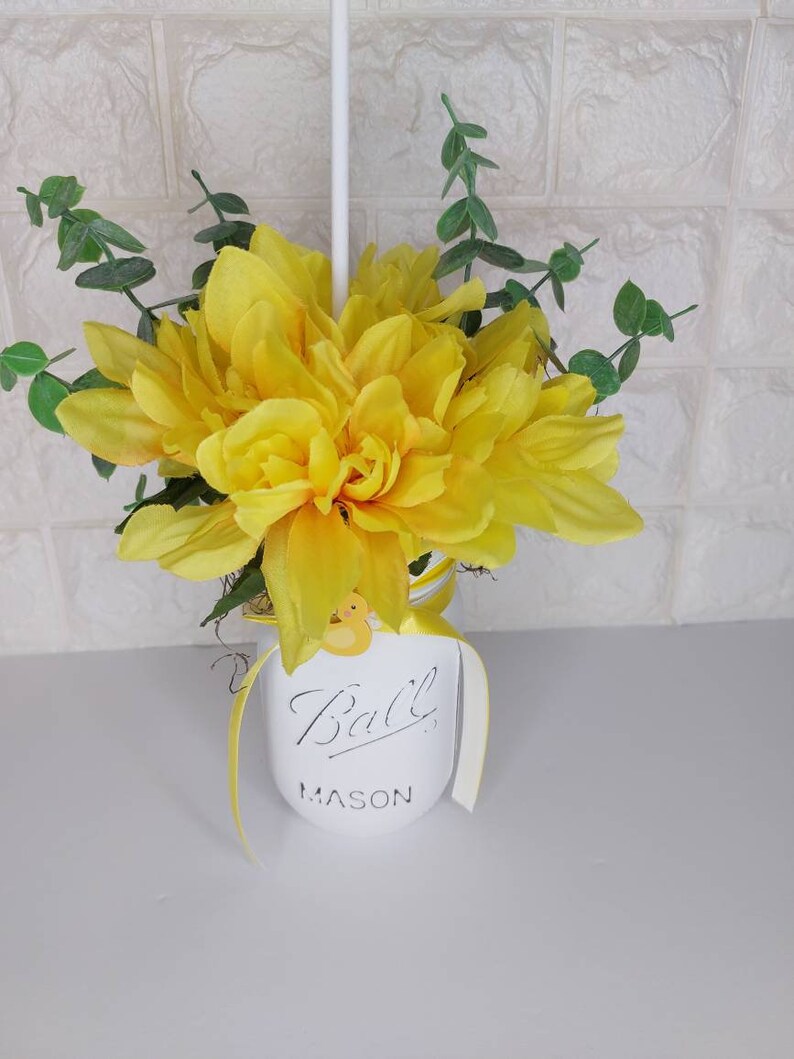 Baby Shower Centerpiece Duck Theme Decorations Baby Shower Decor Baby Shower decorations Duck Party supplies