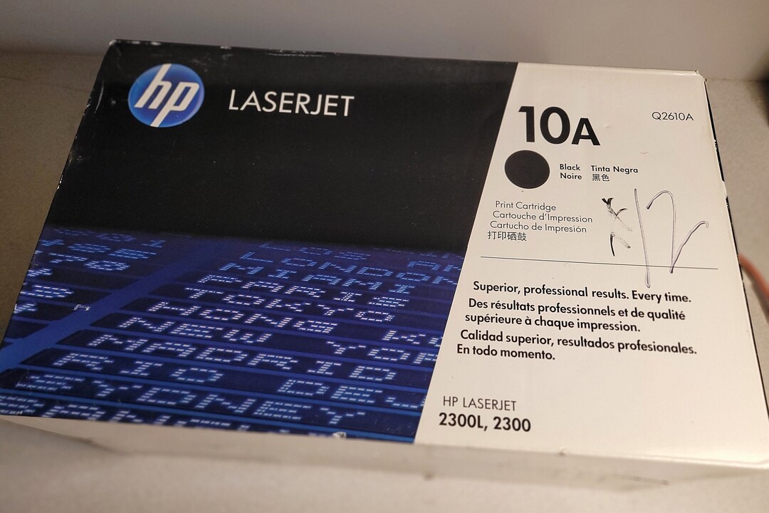 HP Q2610A / 10A Original Toner Cartridge for Laserjet 2300L 2300 Etsy
