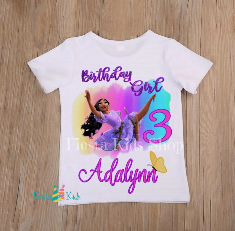 encanto isabela birthday shirt