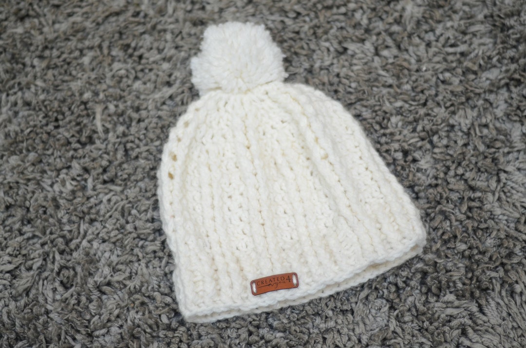 Custom Ribbed Crochet Hat ALL SIZES Etsy