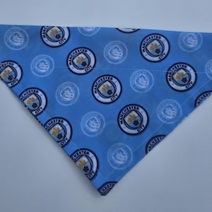 Man City Football Dog Bandana