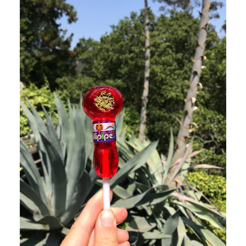 Lillipipe Candy Edible Pipe Tobacco Pipe Watermelon Flavor Etsy