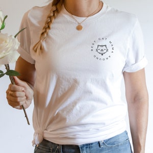 Best Cat Mama Around Tshirt, Cat Mom Shirt, Gift for Cat Lover, Cat Owner Gift, Crazy Cat Lady, Funny Cat Shirt, Fur Mama, Cat Obsessed, Tee