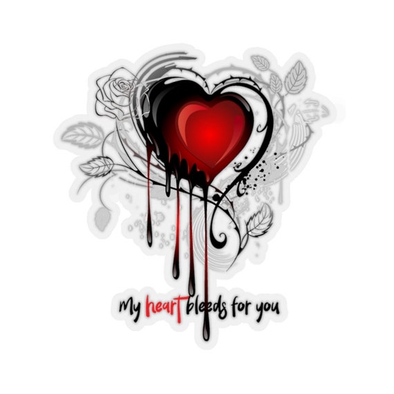 My heart' Sticker