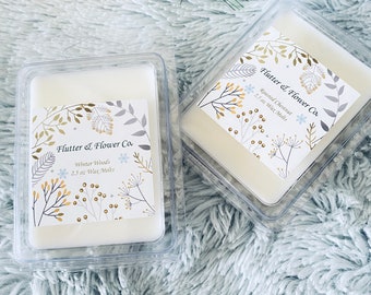 Holiday Wax Melts: USA Soy Wax Tarts, Choose Your Scent