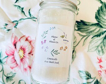 Bath Soak , Epsom, 6 oz, Choose Your Scent