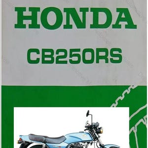 Honda CB250RS Workshop Manual - MC02 Model 1980 PDF File