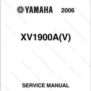 YAMAHA XV1900A(V) Service Manual 2006 PDF FILE