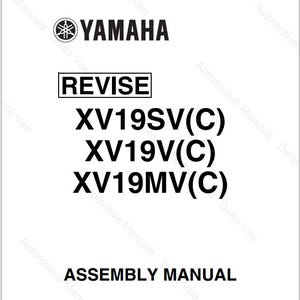 YAMAHA XV19S(C), XV19V(C), XV19MV(C) Assembly Manual 2005 PDF File