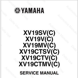 YAMAHA XV1900 Service Manual 2006 PDF FILE