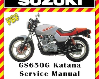 Suzuki GS650G Service Manual 1981 - 1982 PDF FILE