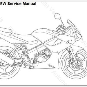 Honda CBR125W Service Manual 2007 PDF File