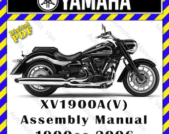 YAMAHA XV1900A(V) Assembly Manual 2006 PDF File