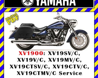 Yamaha XV1900 Service Manual 2006  XV19: sv/c, v/c, mv/c, ctsv/c, ctv/c, ctmv/c