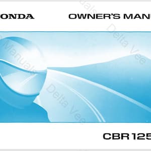Honda CBR125RW Owners Manual 2007 PDF File