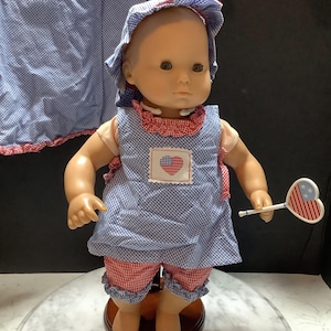 Vintage Bitty Baby Stars & Stripes Outfit - American Girl Pleasant Co.