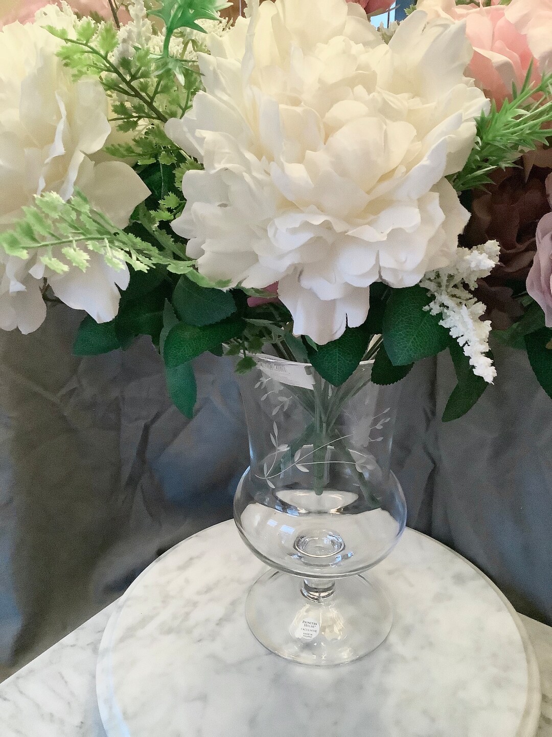 Princess House Exclusive Heritage Hurricane 11 Stunningly Beautiful NIB