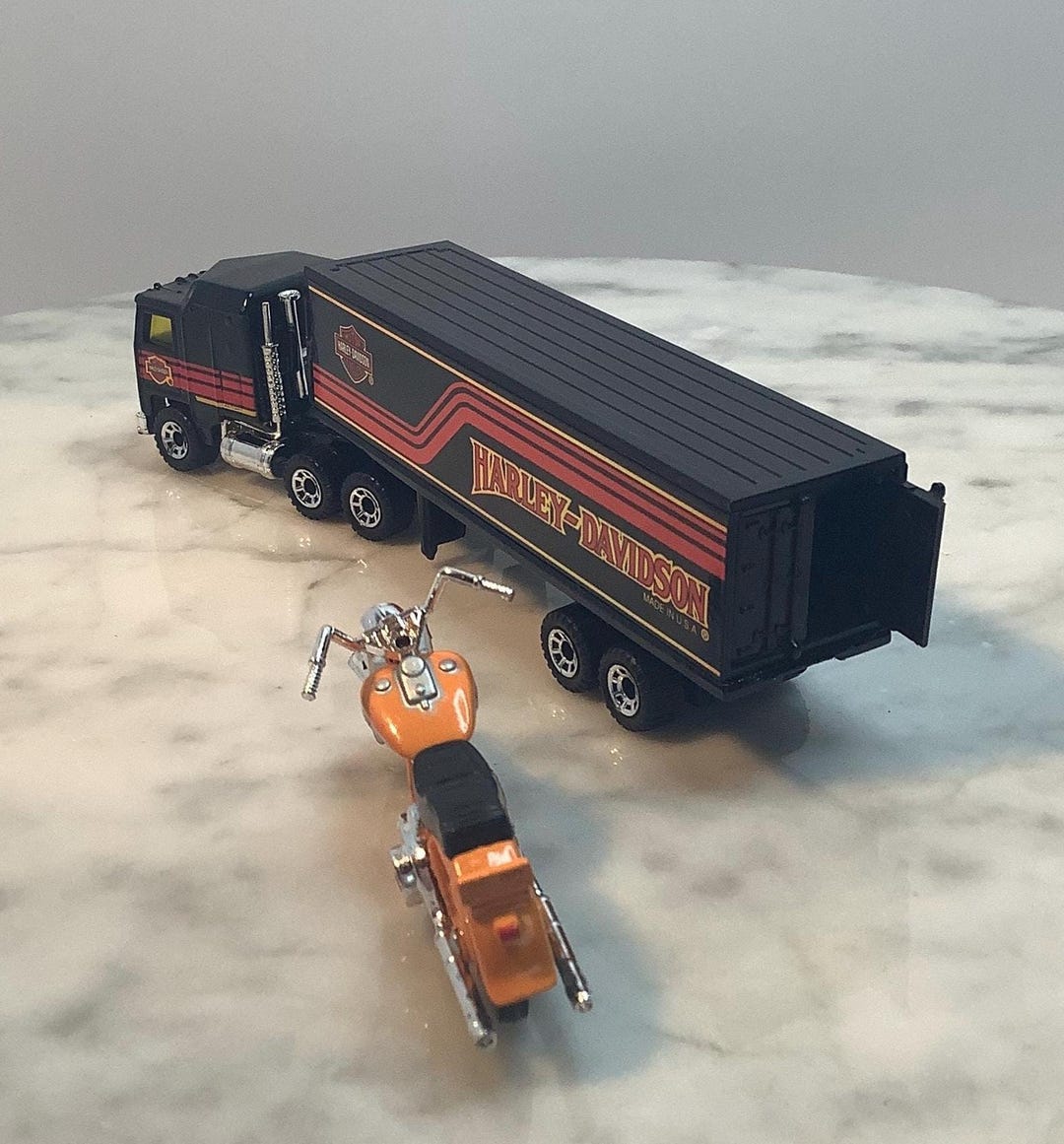 Matchbox Ghost Rider Vintage Matchbox 1992, Harley Road Rider Series 2 Piece Set, Die Cast ...