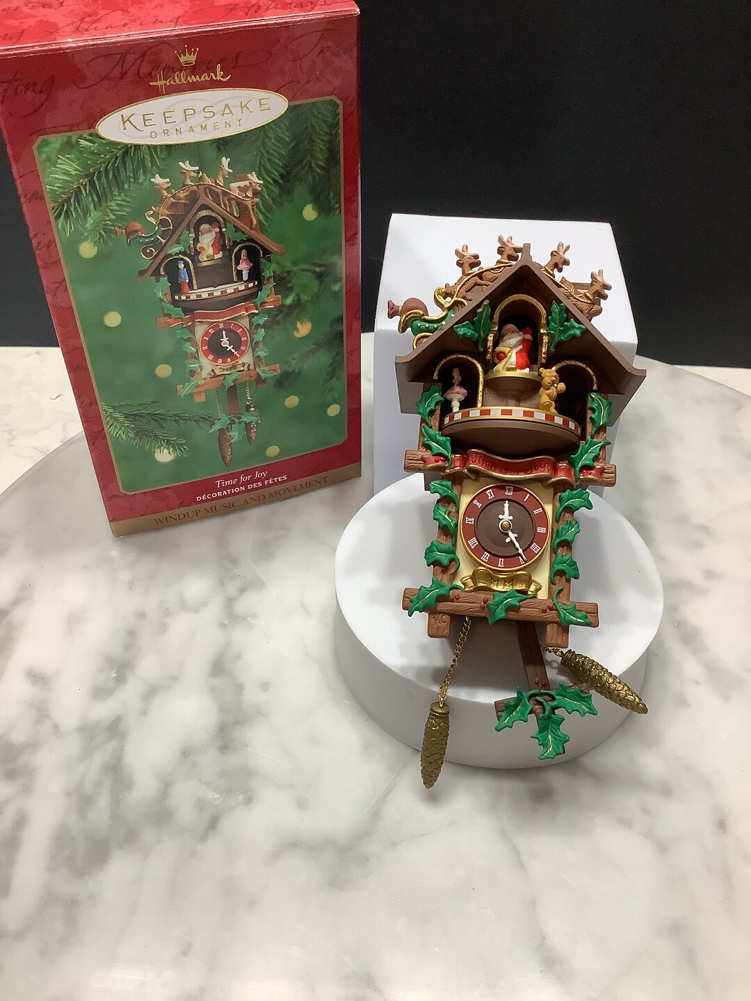 Hallmark Keepsake Time for Joy Musical Ornament With Box Etsy