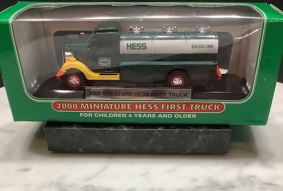Hess Vintage Miniature First Truck Collectible Toy Truck Collectible Truck 2000 Etsy