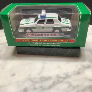 Hess Miniature Patrol Car: 2003 Collectible Toy Car (New in Box)