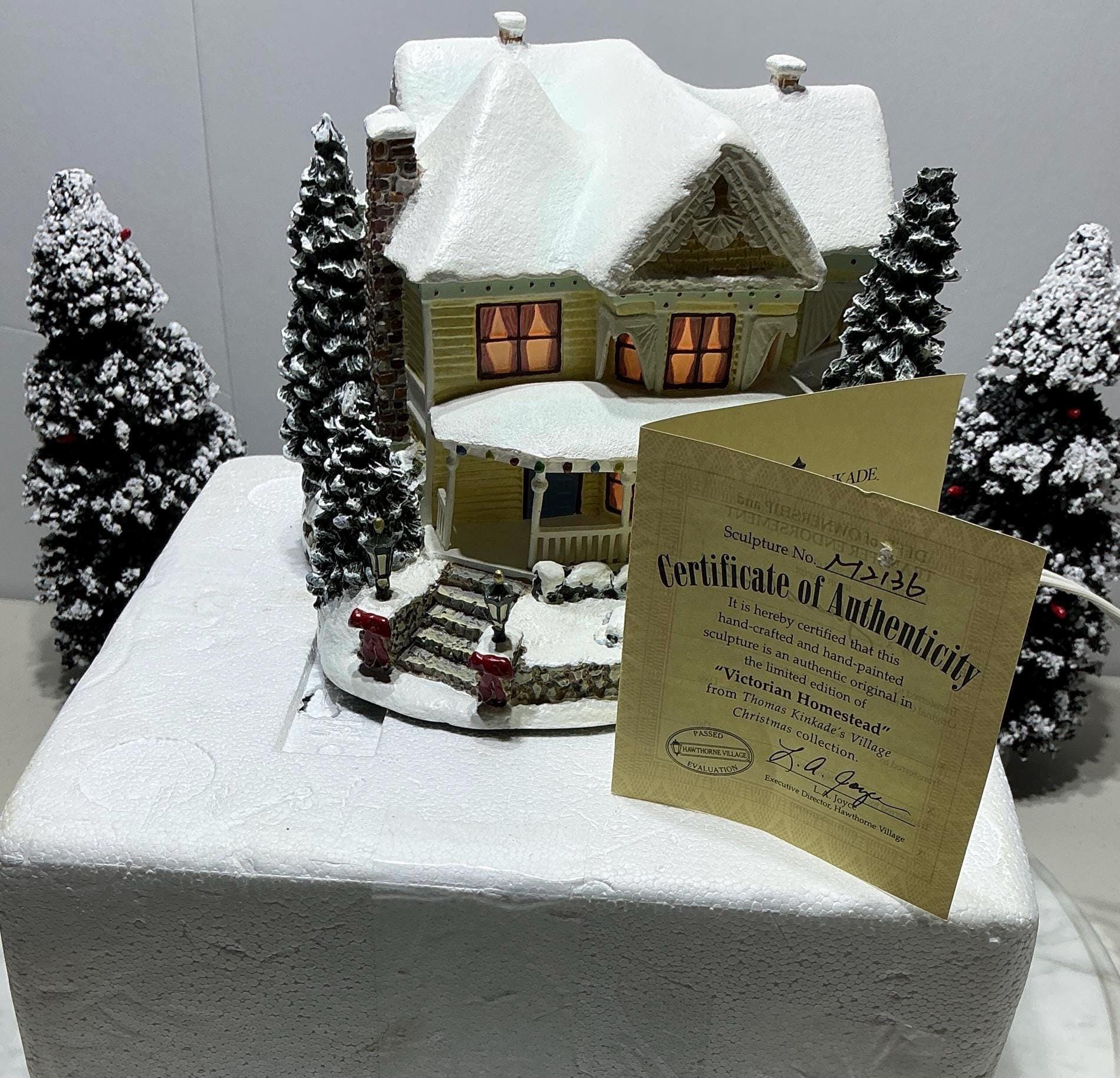 Hawthorne Village Snow Village - Etsy