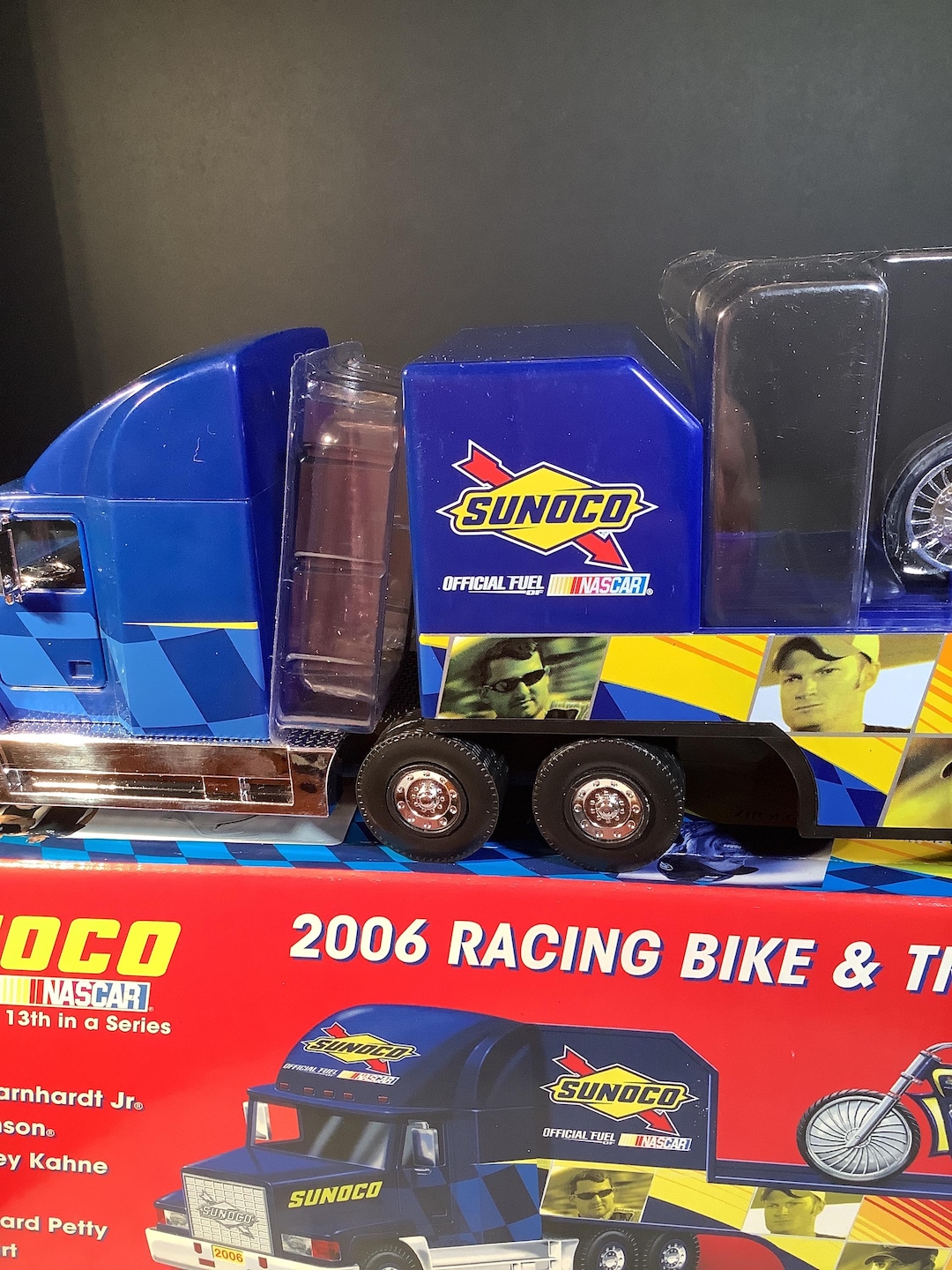 Sunoco Racing Bike & Transporter Collectible Toy Truck (2006). - Etsy