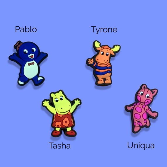 backyardigans croc charms